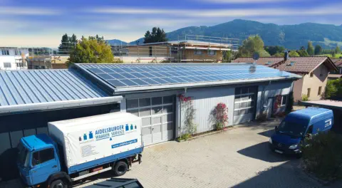 Aidelsburger Waagen-Service Werkshalle